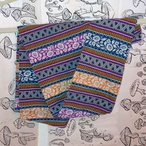 Multicolor Geometric Leggings